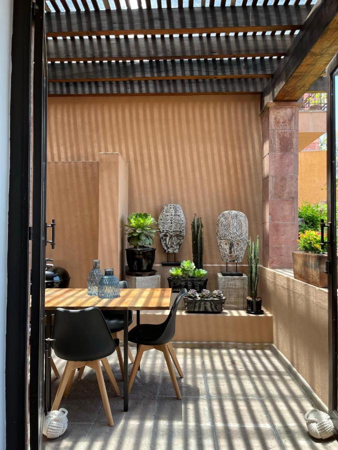 Cousy Condo San Rafael, 3 Blocks From The Parish, Pool, Bbq And Terrace 산미겔데아옌데 외부 사진