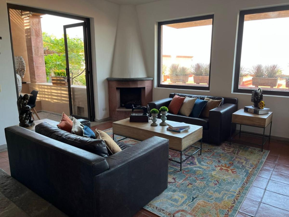Cousy Condo In The Historic Center Of San Miguel De Allende, Incredible View, Pool, Bbq, 3 Blocks From The Main Parish 산미겔데아옌데 외부 사진