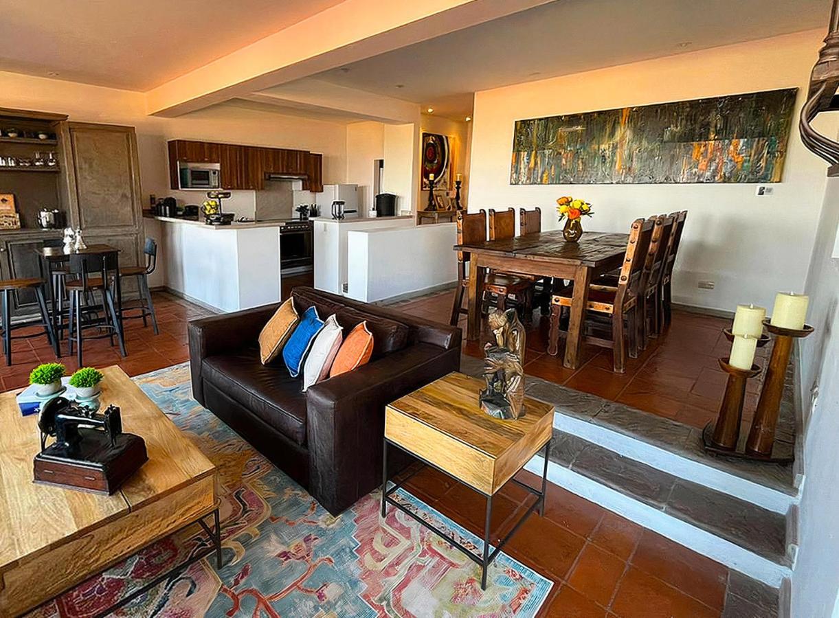 Cousy Condo San Rafael, 3 Blocks From The Parish, Pool, Bbq And Terrace 산미겔데아옌데 외부 사진